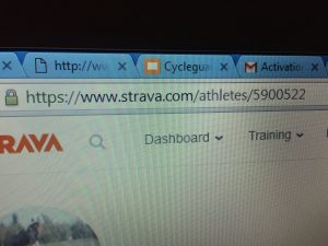 Strava profile number