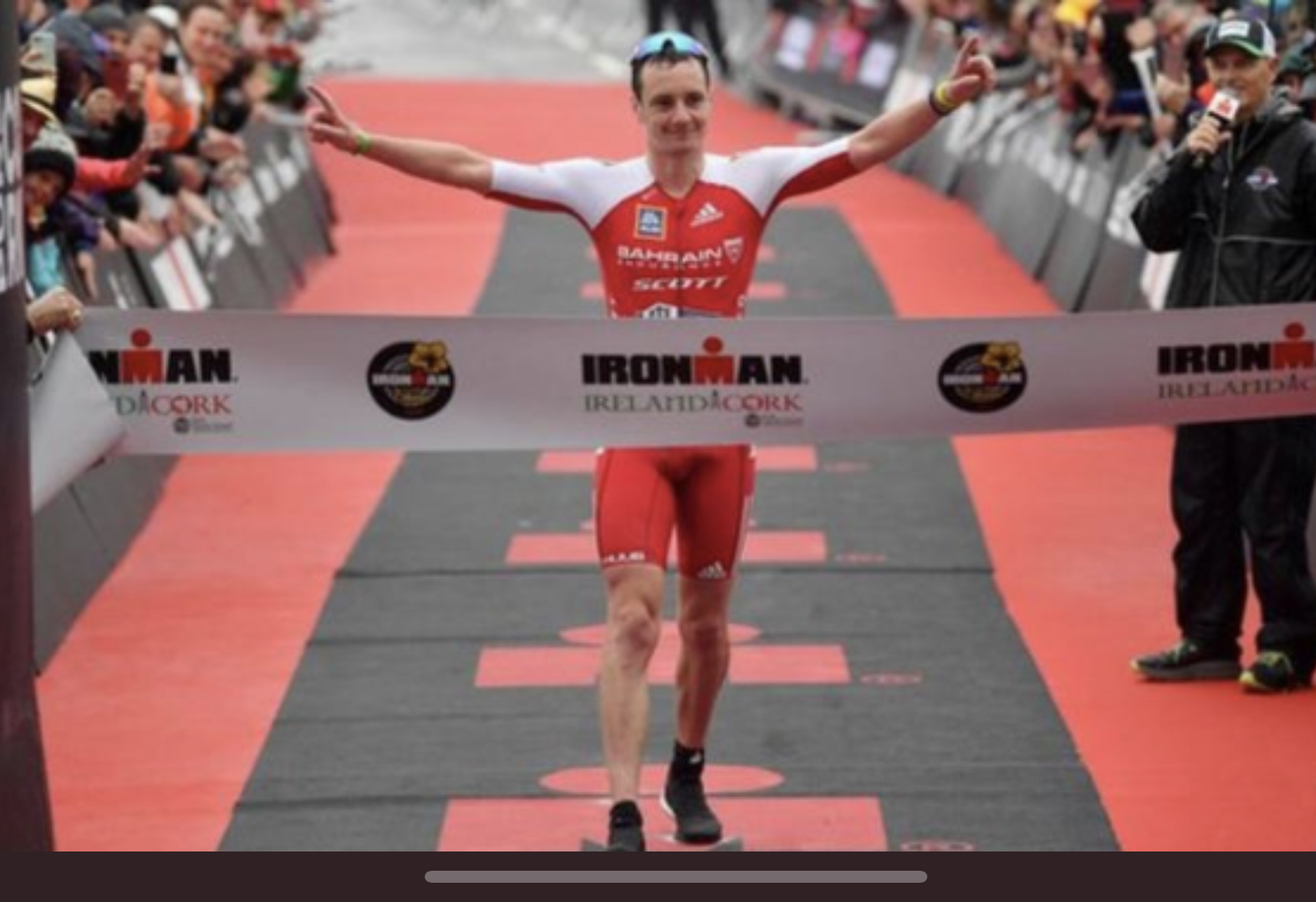 Alistair Brownlee Wins in Ireland