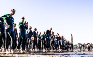 Sea Swim Triathlon Beach Start