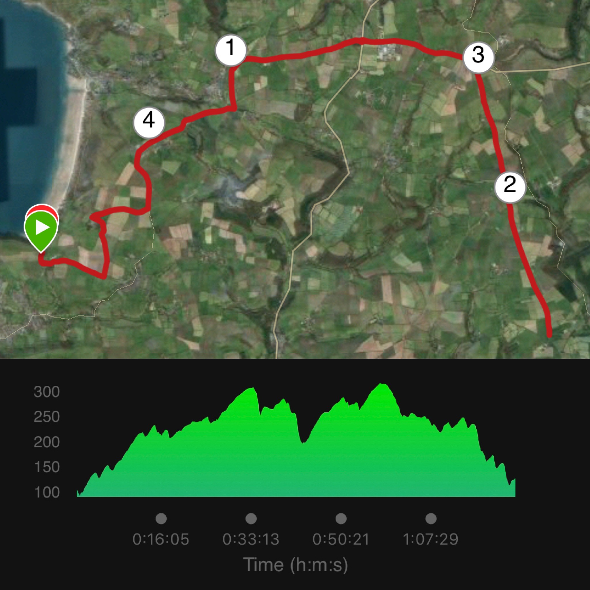 Croyde Ocean Triathlon Bike Course