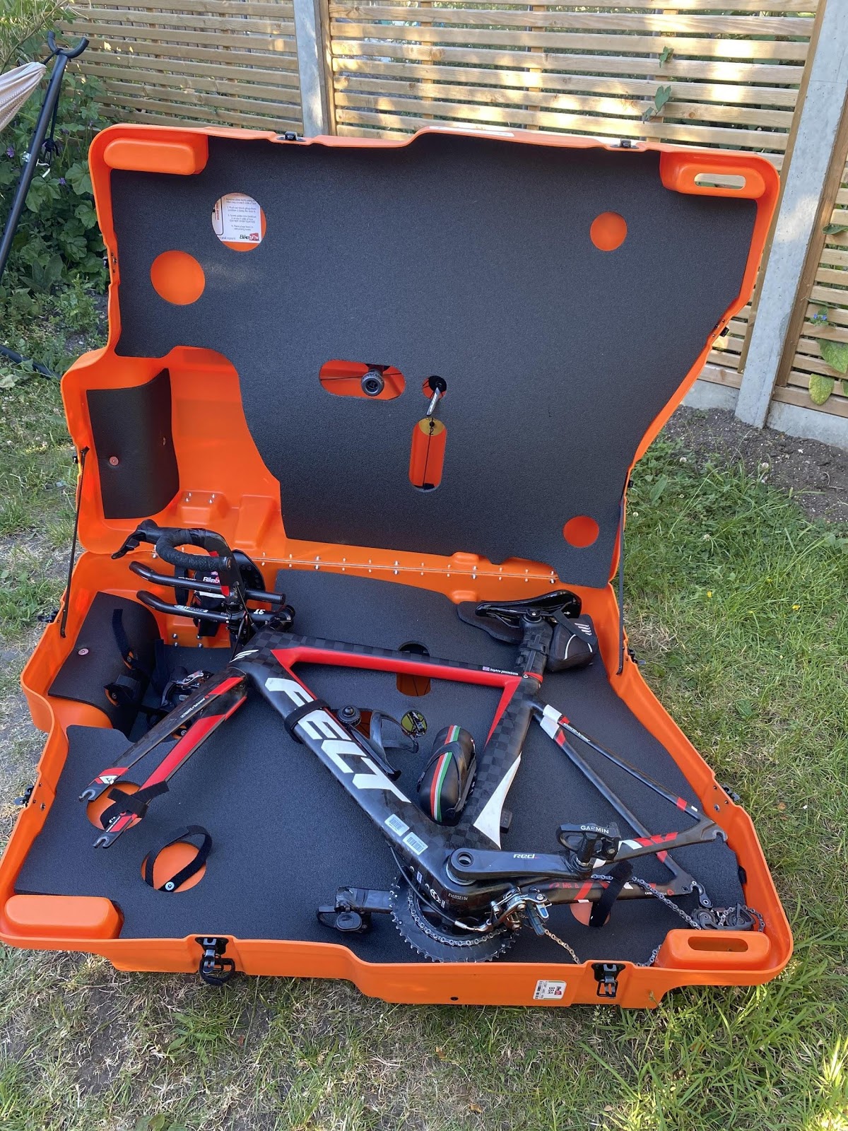 Triathlon store bike box