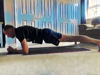 Plank In and Out Core workout for triathletes