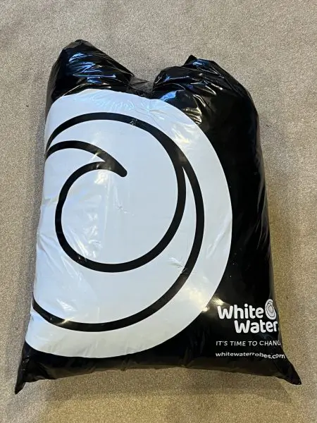 White Water Robes Packaging