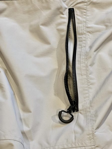 white water changing robe zip pockets