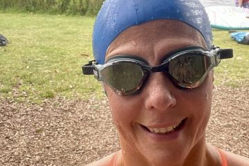 Arena Cobra Tri goggles open water swimming